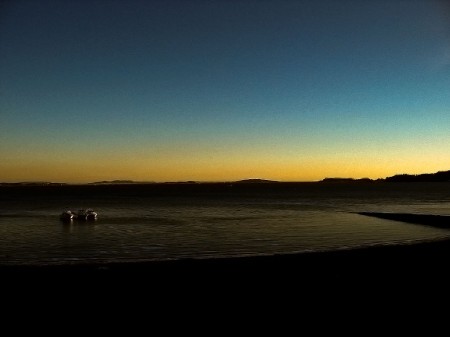 atardecer