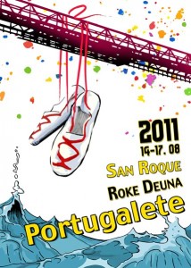 Fiestas Colgantes - Cartel Portugalete