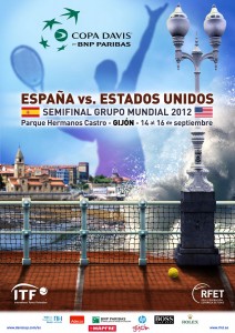 Cartel Semifinal Davis Gijon