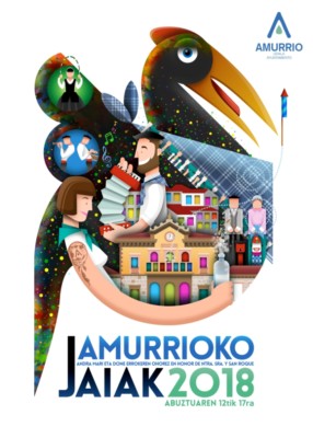 Cartel fiestas amurrio
