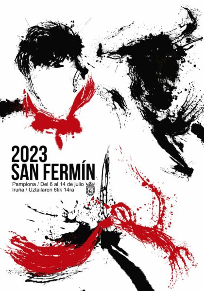 Cartel San Fermín, 2023