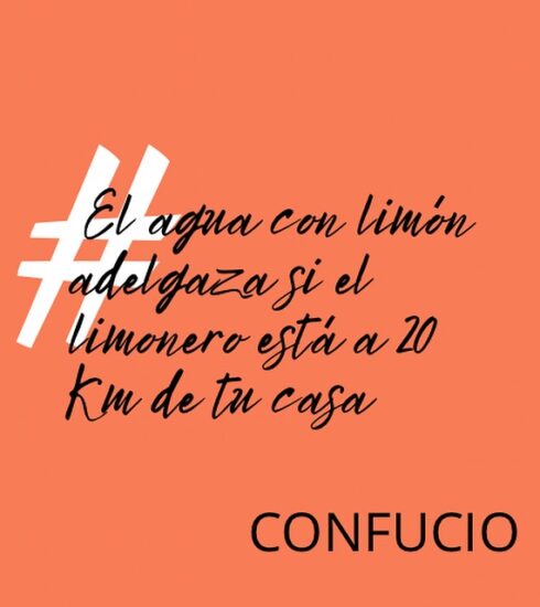 ¡Atención, atención! Presentamos un fondo naranja vibrante con una cita divertida: "Agua con limón: porque quién necesita gimnasio cuando puedes engañar a tu cuerpo con cítricos". - Confucio (o eso dicen los rumores).