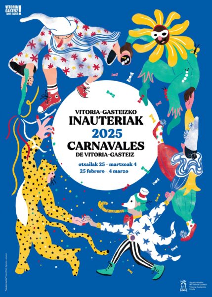 Carnaval de Vitoria-Gasteiz 2025 cartel